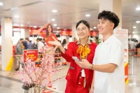 Vietjet aumenta casi 1.800 vuelos para la temporada alta del Año Nuevo Lunar. (Fuente: Vietjetair.com)