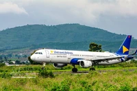 Un avión de la aerolínea Vietravel. (Fuente: VNA)