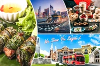 Lo más destacado de los programas reside en la combinación de la comida callejera típica de Saigón con sabores de regiones vecinas. (Fuente: VNA)