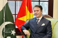El embajador de Pakistán en Vietnam, Kohdayar Marri. (Fuente: VNA)