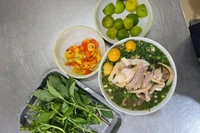 Pho (sopa de fideos de arroz con carne de res o pollo). (Fuente: tuoitre.vn)