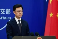 Guo Jiakun, portavoz del Ministerio de Relaciones Exteriores de China. (Foto: IRNA/VNA)