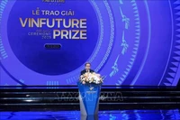 El presidente de la Asamblea Nacional de Vietnam, Tran Thanh Man, habla en el evento. (Fuente: VNA)