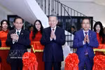 El secretario general del Partido Comunista y presidente de Vietnam, To Lam, asiste a la ceremonia de inauguración de la "Casa de Vietnam". Foto: VNA