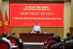 El primer ministro Pham Minh Chinh dirige directamente la respuesta a la tormenta Kajiki. (Foto: VNA)