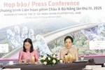 En la rueda de prensa sobre el evento. (Foto: VNA)