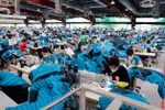Una fábrica de confecciones de la empresa Maxport Thai Binh. (Foto: VNA)