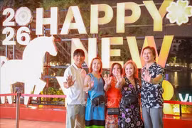 Hanoi en la víspera del Año Nuevo 2026 (Foto: VNA)