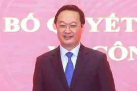 Nguyen Duc Trung, nuevo presidente del Comité Popular de la capital del período 2021-2026. (Foto: VNA)
