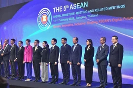 La VI Reunión de Ministros Digitales de la ASEAN en Bangkok (Foto: VNA)