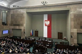 La Cámara Baja de Polonia aprobó hoy el proyecto de ley presentado por el Gobierno polaco sobre la ratificación del EVIPA con cien por ciento de los votos a favor. (Foto: VNA)