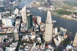 Ciudad Ho Chi Minh vista aérea. (Foto: VNA)
