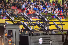 Tres modelos de UAV producidos por Viettel. (Foto: vietnamnet.vn)