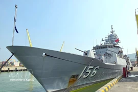 Buque de la Armada de Australia llega a Da Nang en visita de amistad (Foto: VNA)