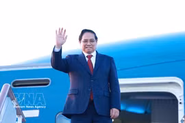 El primer ministro de Vietnam, Pham Minh Chinh, concluye con éxito su visita oficial a Rusia (Foto: VNA)