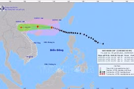 Ragasa se debilita pero mantiene alerta por lluvias en norte de Vietnam. (Foto: VNA)