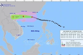 Ragasa se debilita pero mantiene alerta por lluvias en norte de Vietnam. (Foto: VNA)
