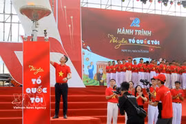Lanzan “Itinerario Amo mi Patria” 2026 con motivo del 70º aniversario de la Unión de Jóvenes de Vietnam. (Foto: VNA)
