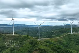 Provincia de Ha Tinh invertirá unos 298 millones de dólares en proyectos eólicos (Foto: VNA)