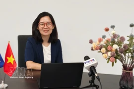 Tran Thi Thanh My, jefa de la Oficina Comercial de Vietnam en Australia. (Foto: VNA)