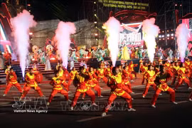 Festival de artes marciales tradicionales vietnamitas arranca con impresionantes exhibiciones (Foto: VNA)