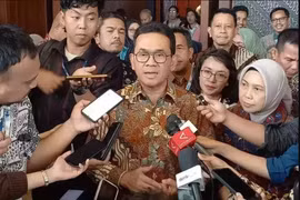 El Ministro de Comercio de Indonesia, Budi Santoso, durante la Ceremonia de Clausura de la Exposición Comercial de Indonesia (TEI) 2025 en el ICE BSD, Tangerang. (Foto: jakartaglobe.id)