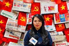 La doctora Le Thi Quynh Hoa, investigadora posdoctoral en la Universidad de la Ciudad de Hong Kong (CityU) (Foto: VNA)