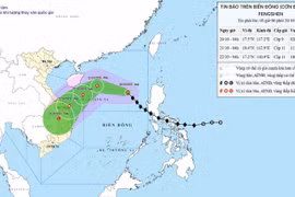 Tifón Fengshen se intensificará tras cambio de trayectoria. (Foto: Centro Nacional de Pronóstico Hidrometeorológico de Vietnam)
