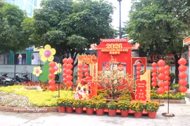 Calle de flores Nguyen Hue exhibe identidad vietnamita y espíritu de integración (Foto: VNA)