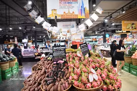 Productos vietnamitas en un supermercado tailandés. (Foto: VNA)