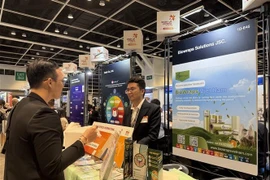 Trinh Cong Qui, fundador de BioWraps, la innovadora solución vietnamita de bioenvasado ecológico. (Foto: VNA) 