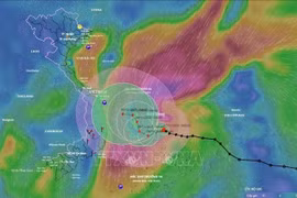 Tifón Koto. (Fuente: Centro Nacional de Pronósticos Hidrometeorológicos)