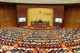 La Asamblea Nacional de Vietnam analiza metas económicas para 2026. (Foto: VNA)