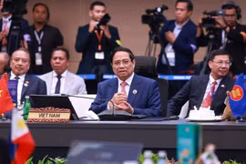 El primer ministro de Vietnam, Pham Minh Chinh, en la Cumbre ASEAN - Australia. (Foto: VNA)