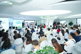 El seminario sobre pagos transfronterizos se celebra en Hanoi por la Asociación Vietnamita de Blockchain y Activos Digitales. (Foto: VNA)