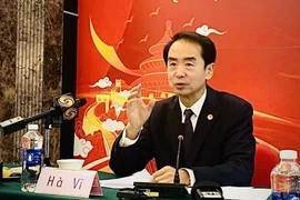 El embajador de China en Vietnam, He Wei. (Foto: VNA)