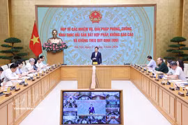 El viceprimer ministro de Vietnam, Tran Hong Ha, exige una gestión estricta y medidas drásticas contra la pesca ilegal. (Foto: VNA)