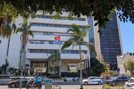 La Embajada de Vietnam en Israel sitúa en calle Sha’ul Hamelech, Tel Aviv. (Fto: VNA) 