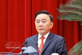 El miembro del Buró Político y permanente del Secretariado del Comité Central del Partido Comunista de Vietnam, Tran Cam Tu. (Foto: VNA)