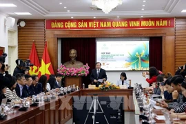 Rueda de prensa sobre el XXIV Festival de Cine de Vietnam. (Foto: VNA)