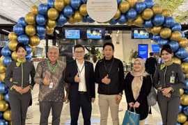 Nueva ruta aérea impulsa turismo y negocios entre Vietnam e Indonesia. Aerolínea prevé aumentar a 7 vuelos semanales en 2026. (Foto: VNA)