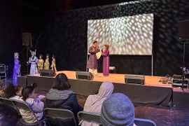Una actuación artistica en el festival. (Foto: VNA)