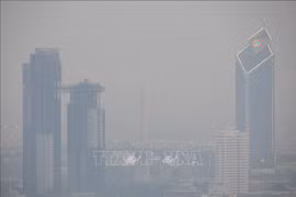 Provincias del norte de Tailandia en alerta roja por partículas finas en el aire (Foto: Xinhua/VNA)