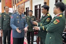 El general Sao Sokha, comandante de la Gendarmería y subcomandante en jefe de las Reales Fuerzas Armadas de Camboya (RCAF). (Foto: VNA)