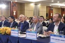 Participantes en el Foro de Cooperación Económica y Comercial Vietnam-UE 2025. (Foto: VNA)