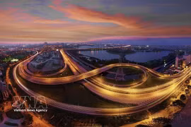 Infraestructura innovadora crea espacio e impulso para el desarrollo próspero del país (Foto: VNA)