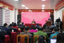 Una delegación de trabajo del Comité Permanente de la Asamblea Nacional y del Consejo Nacional Electoral, revisa los preparativos para las próximas elecciones en la norteña provincia montañosa de Lai Chau. (Foto: VNA)