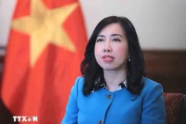 La viceministra de Relaciones Exteriores Le Thi Thu Hang (Foto: VNA)