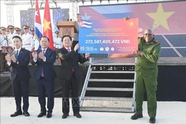 La iniciativa humanitaria superó su meta inicial, recibiendo más de 2,1 millones de contribuciones para apoyar a Cuba y reforzar los lazos de amistad especial entre ambas naciones. (Foto: VNA)