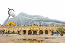 La pagoda Som Rong: Lugar que preserva los valores culturales y religiosos del pueblo Khmer. Foto: VNA